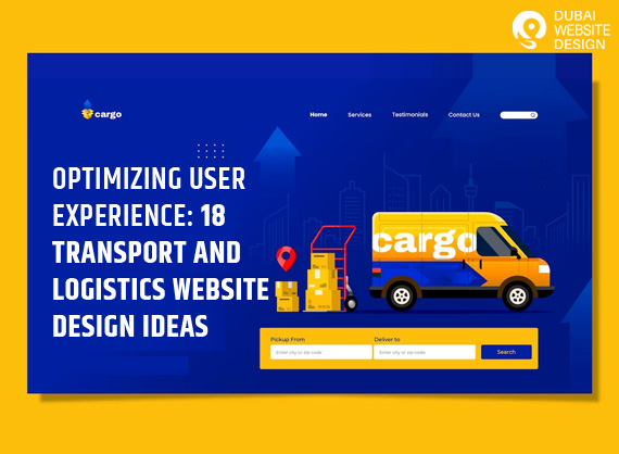 Optimizing User Experience: 18 Transport and Logistics Website Design Ideas