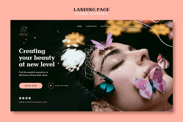 Custom Beauty Salon Web Design in Dubai