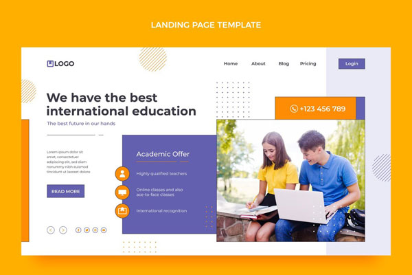 Education Website Development