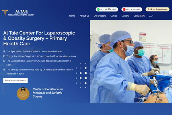 Website Design For Hospital Dubai